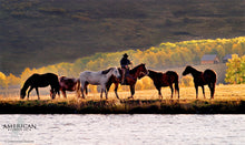 Load image into Gallery viewer, On the Water&#39;s Edge - American Cowboy Art